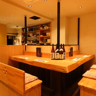 忘新年会にもおすすめのお席をご用意！