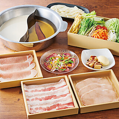 【１人前の食べきりセット】豚しゃぶ御膳の写真