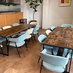 集会用テーブル配置