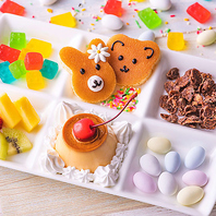 わくわく楽しいキッズメニュー