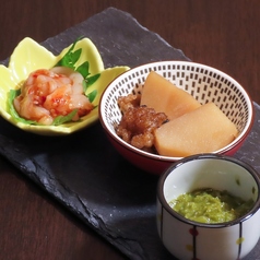 珍味3種盛合せ