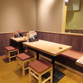 レイアウトを変更することで最大26名までの宴会も受付可能！