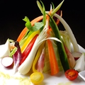 料理メニュー写真 新鮮生野菜10種盛り合わせ