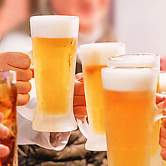 豪華料理と飲み放題の贅沢なひととき！