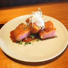 厚切りハムカツ