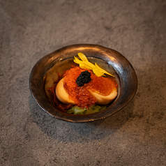 煮卵の痛風盛り