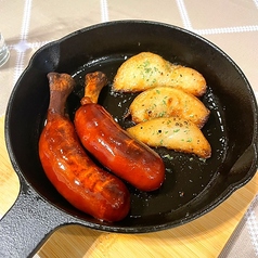 燻製骨付きフランクフルト 