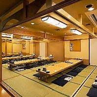 最大110名様迄の座敷宴会OK