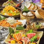 わんの人気料理を堪能♪『わん豊田コース』料理8品＆飲み放題付き…3,500円（税込）※当日対応可※