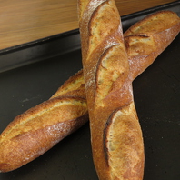 長時間発酵のフランスパン