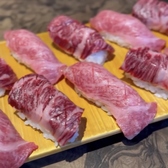 人気の肉寿司も!