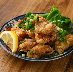ネギ塩だれ鶏唐揚げ
