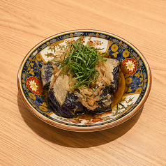揚げナスの冷浸し