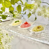 ３種選べるアイスクリーム＆ソルベ