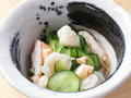 料理メニュー写真&nbsp;酢の物（エビいたや貝）