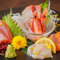 料理メニュー写真&nbsp;刺身盛り合わせ (5種)