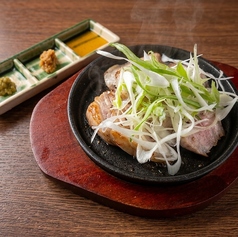 道産SPF豚と九条葱の鉄板焼き