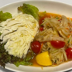 骨なし鶏足入りパパイヤサラダ