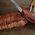 料理メニュー写真 ブラックアンガス牛1ポンドステーキ
