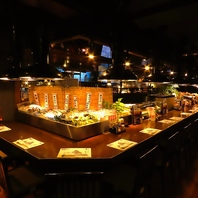 人数や用途に合わせて選べる充実のお席