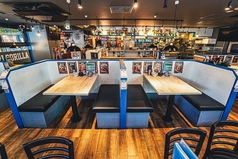 ゆっくり飲めるBOX席！