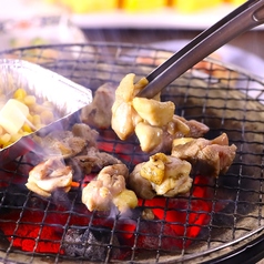 本格地鶏炭火焼き