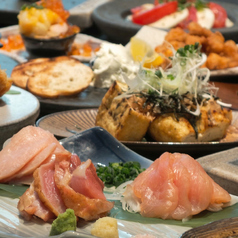 地鶏備長とり幻のコース写真