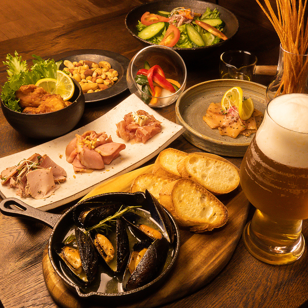 当店お勧めのコース料理を3300円(税込)からご用意しております。お得なコースをぜひご賞味ください♪