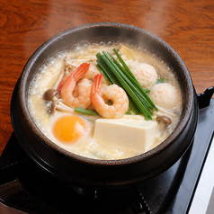 【10月】海老出汁豆乳白スンドゥブ
