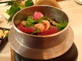 料理メニュー写真 海鮮釜飯～味噌汁付き～