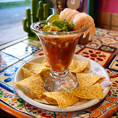 ぷりぷり海老のサルサ和え(シュリンプカクテル)