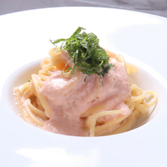 【パスタ】明太子クリームパスタ