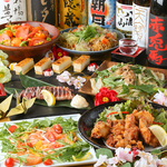 九州料理を堪能！！宴会コースは飲み放題付きで3500円～！