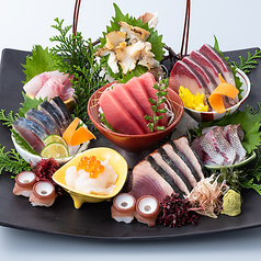 【鮮魚盛り合わせ】八点盛り <一人前>