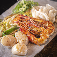 海の恵みを鉄板で楽しむ贅沢体験を是非ご堪能ください！