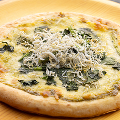 しらすとほうれん草のジェノバPizza