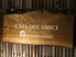 CASA DEL' AMICI カーザ デラ アミーチのロゴ