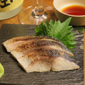 料理メニュー写真 炙り〆サバ