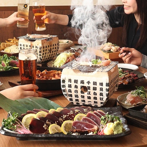 エビス6種飲み放題付歓送迎会コースがオススメ★ご予約受付！