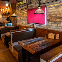 ソファ席でゆったり過ごせます♪