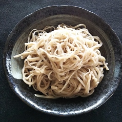 十割手打ち蕎麦北海道産石臼挽き佐呂間粉になります。