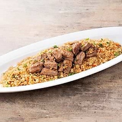 ラム中落ちカルビのピラフ