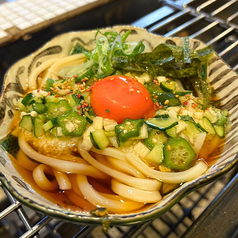 月見うどん(山形出汁とろろ)