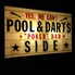 Pool&Darts + Poker Bar sideのロゴ