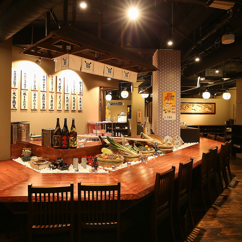 カウンターのお席もございます◎お一人様も大歓迎！