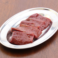 極上の新鮮厚切りレバーをご堪能ください。