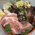 料理メニュー写真&nbsp;【海鮮鉄板BBQ】知多半島の究極の海陸浜焼きセット