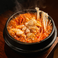 ホルモン純豆腐