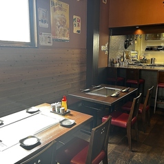 広々としたテーブル