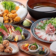 七囲炉のコース写真